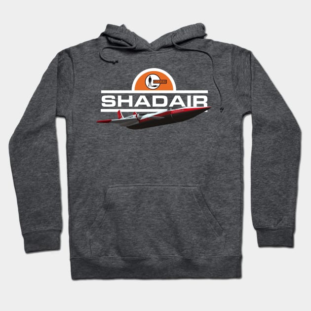 UFO SHADO Shadair Hoodie by Meta Cortex